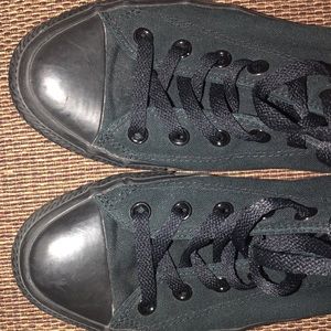 High top black converse